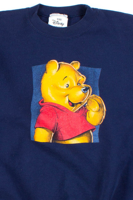 Navy Winnie The Pooh Sweatshirt