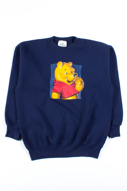 Navy Winnie The Pooh Sweatshirt