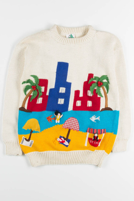 Vintage Beach Sweater 1