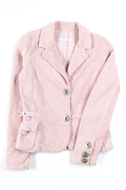 Peach Corduroy Blazer