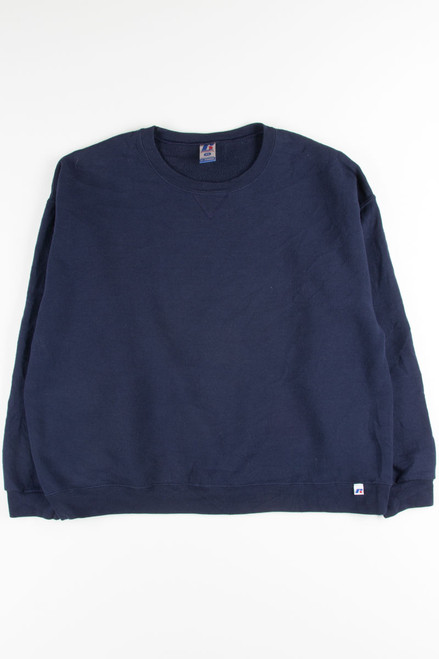 Navy Russell Athletic Sweatshirt 1