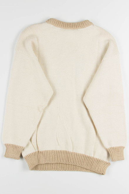 Vintage Tennis Player Sweater 2