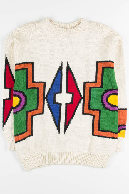 Vintage Geometric Sweater 5