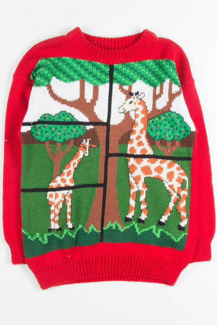 Vintage Giraffe Sweater 1