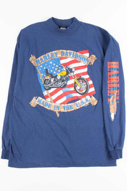 Made In The USA Harley-Davidson Long Sleeve T-Shirt