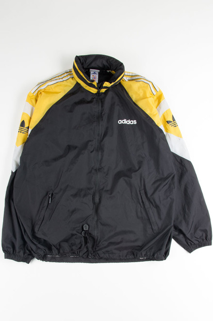Black & Yellow Adidas Windbreaker 16570