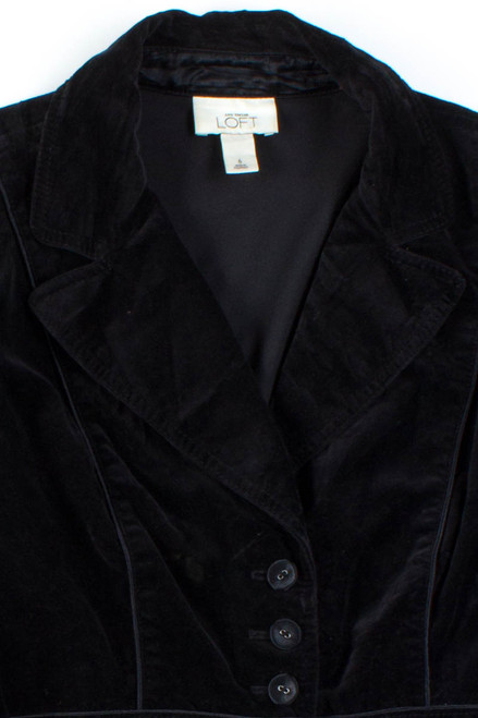 Black Velvet Blazer