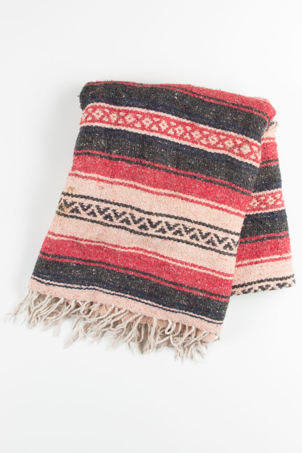 Pink & Red Baja Blanket