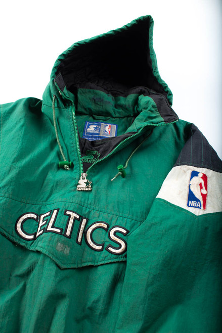 Vintage Boston Celtics Pullover Starter Jacket