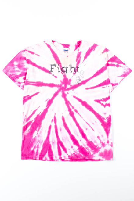 Fight Like A Girl Tie Dye Tee