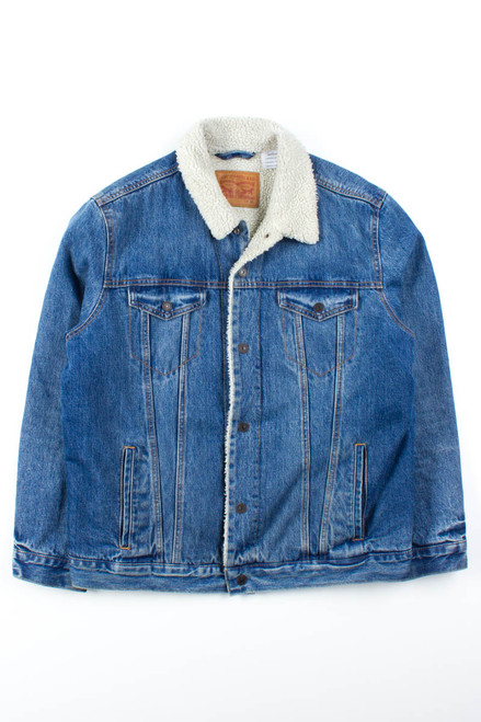 Vintage Levi's Sherpa Denim Jacket 937