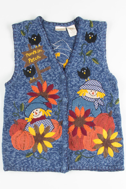 Fall Scarecrow Vest 339