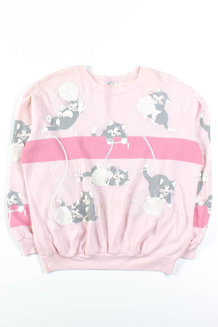 Pink Kittens Sweatshirt 2