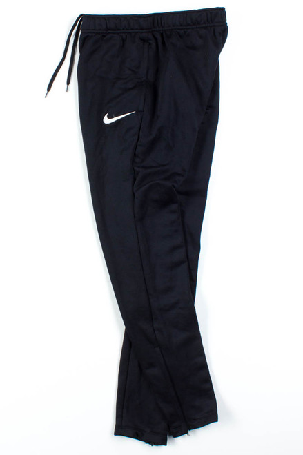 Black Nike Swoosh Joggers