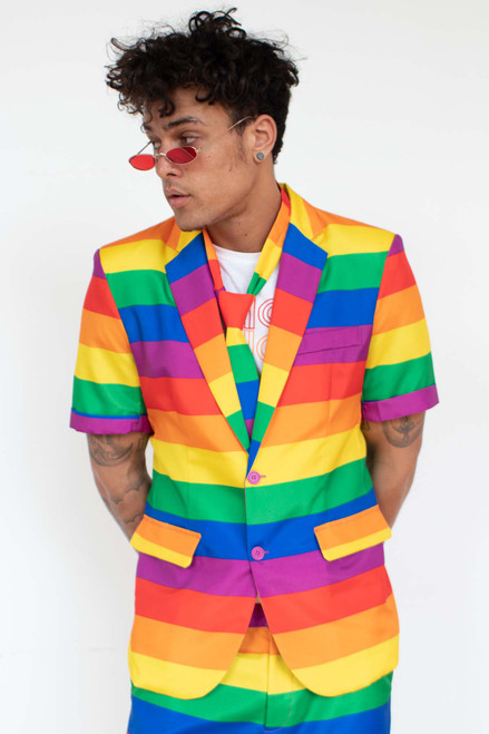 Pride Rainbow Summer Suit