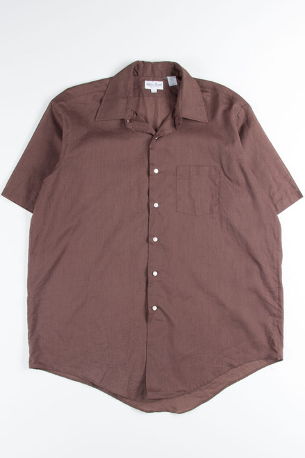 Brown Button Up Shirt 3