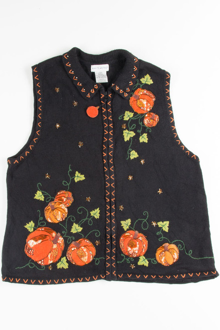 Fall Pumpkin Vest 345