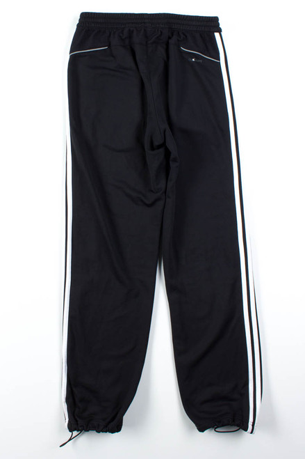 Black 3 Stripe Adidas Joggers