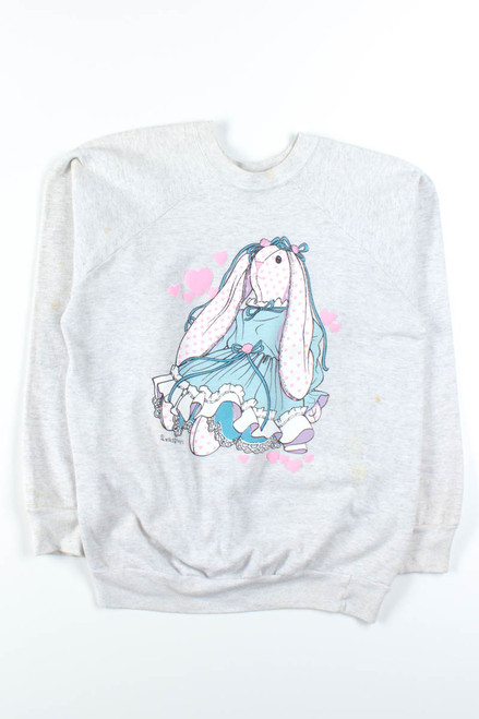 Heart Rabbit Sweatshirt