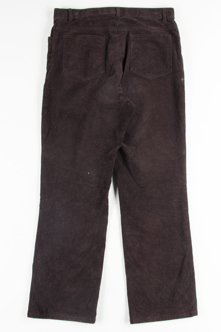 Dark Brown Orvis Corduroy Pants (sz. 8)