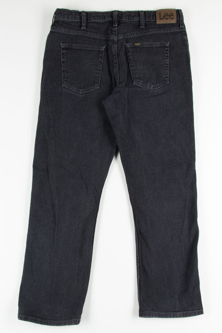 Lee Black Denim Jeans (sz. 20 Husky)