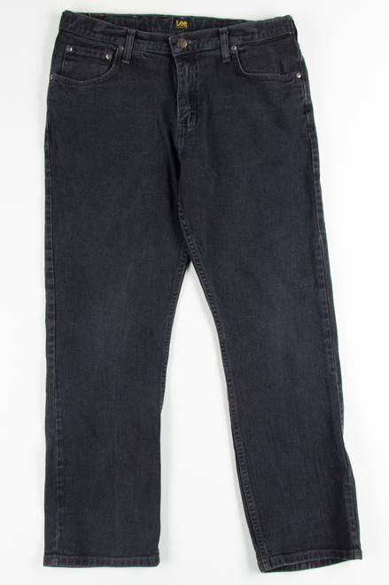 Lee Black Denim Jeans (sz. 20 Husky)