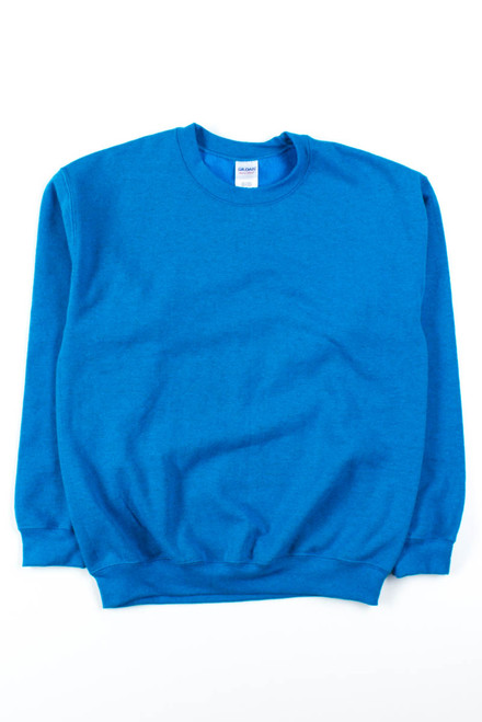 Dark Blue Basic Sweatshirt