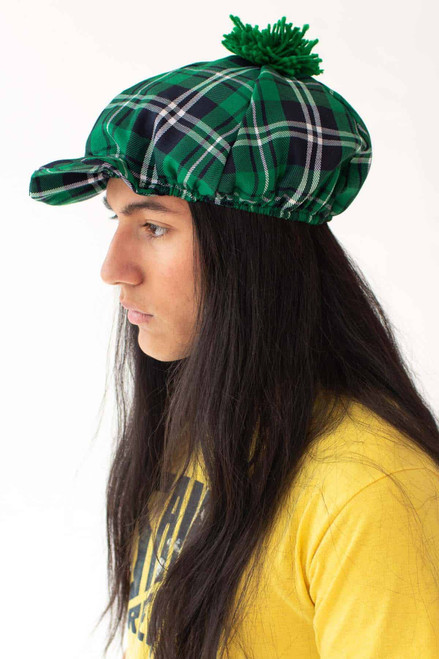 Plaid Newsboy Cap