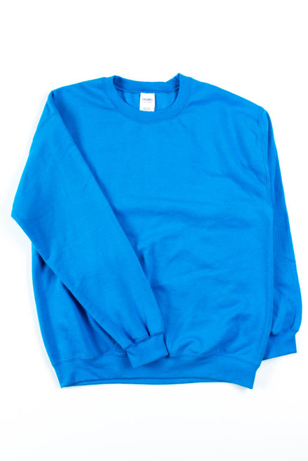 Blue Basic Sweatshirt