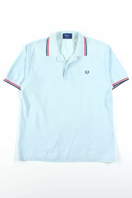 Blue & Red Fred Perry Polo Shirt