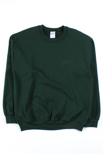 Forest Green Basic Sweatshirt