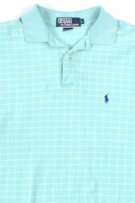 Mint Cropped Polo Shirt