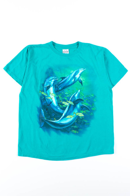 Teal Dolphins T-Shirt