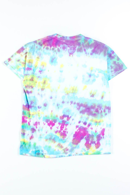 Blue Watercolor Tie Dye T-Shirt