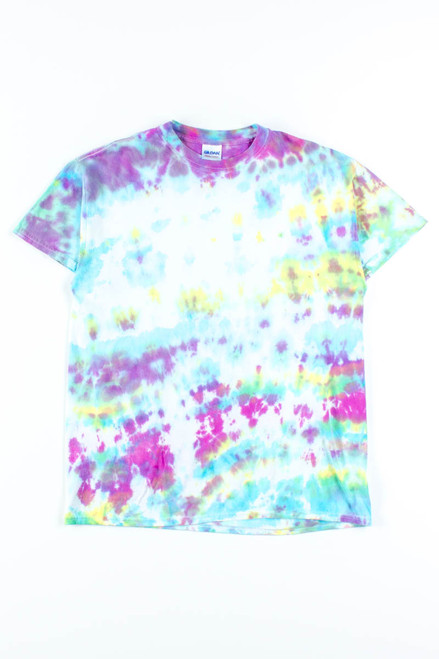 Blue Watercolor Tie Dye T-Shirt