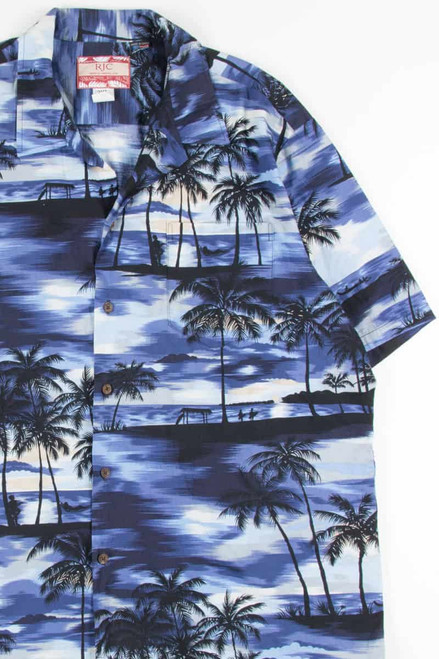 Blue Beach Vintage Hawaiian 4