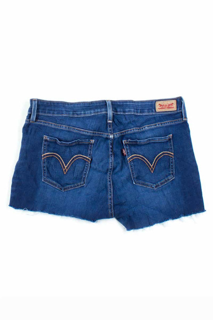 Dark Wash Levi's Denim Shorts