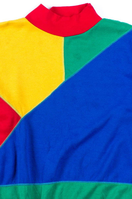 Multicolor Block Sweatshirt