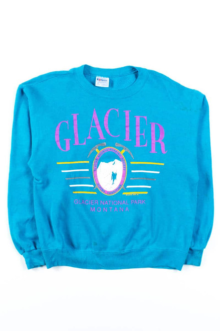Vintage Glacier National Park Sweatshirt