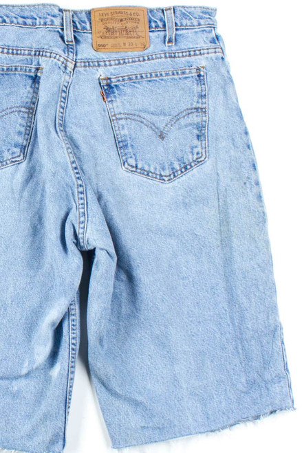 Vintage Levi's Denim Cut Off Shorts (sz. 33)