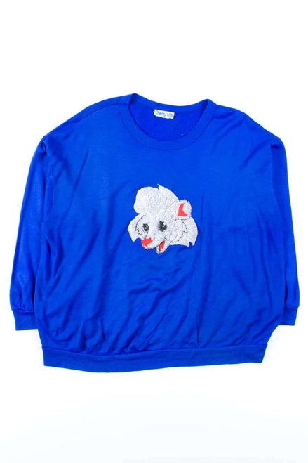 Vintage Sheep Face Sweatshirt