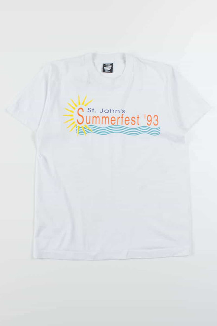 St. John's Summerfest '93 T-Shirt