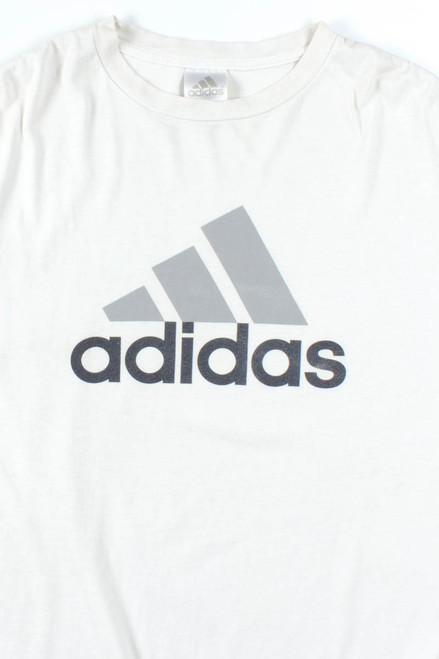 White Adidas T-Shirt