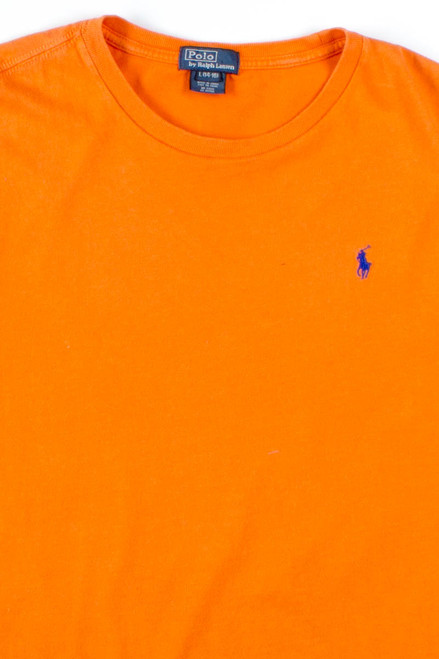 Orange Polo T-Shirt