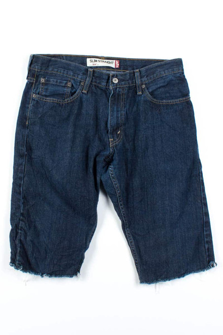Vintage Rustler Mens Denim Cutoff Shorts Blue Classic Rise Frayed Hem  Pockets 34 | eBay