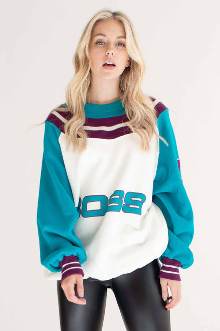 90s Boss Pocket Sweatshirt