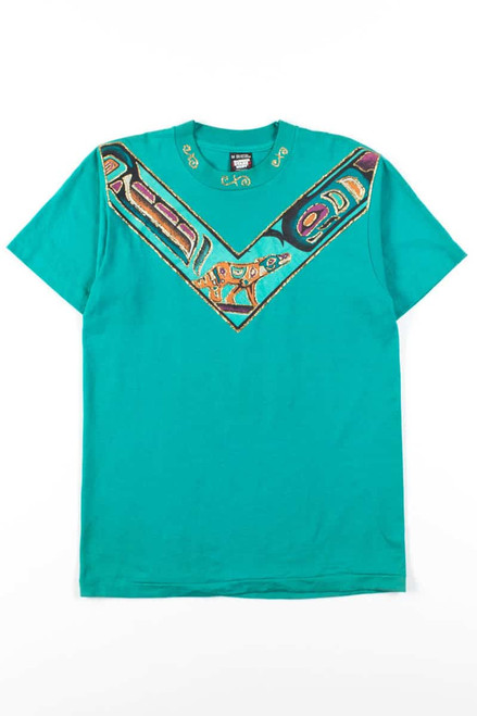 Central American Motif Vintage T-Shirt