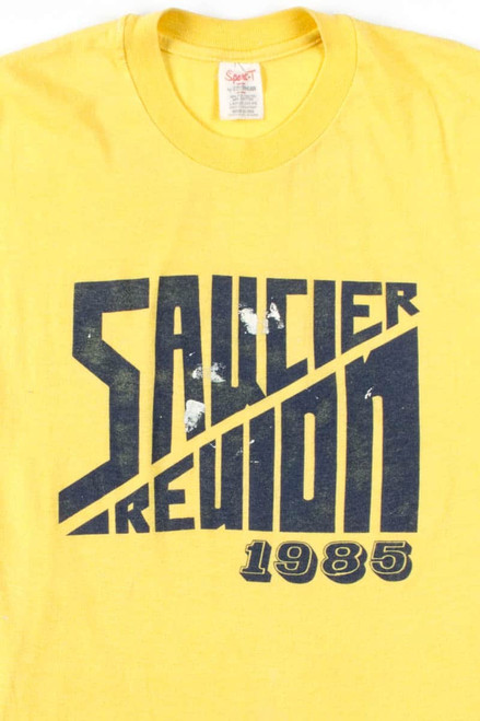 Saucier Reunion 1985 Vintage T-Shirt