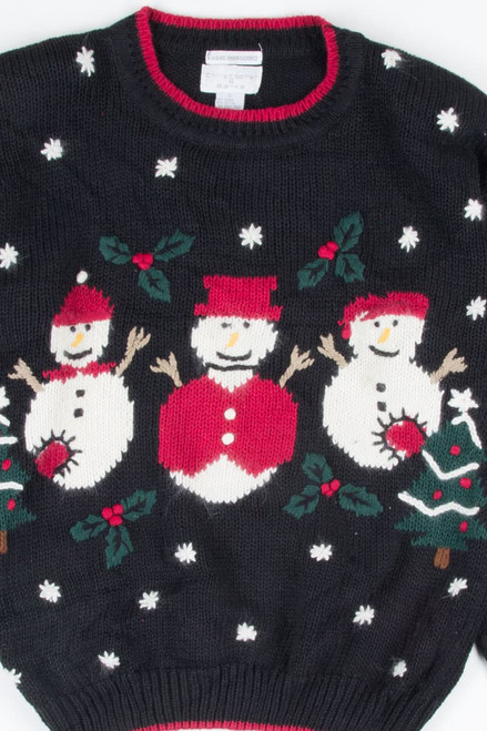 Black Ugly Christmas Pullover 51761