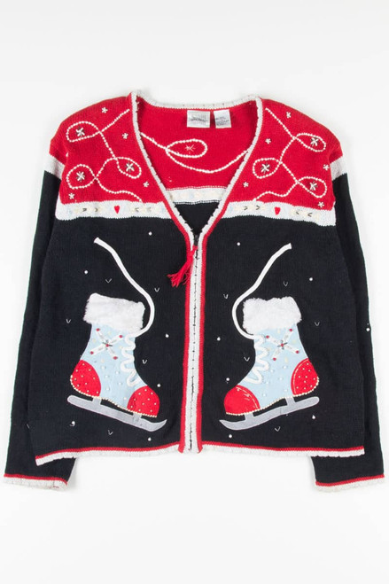 Black Ugly Christmas Cardigan 51852